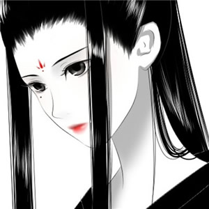 丧系红眼睛！12张高清黑暗风红眼动漫女生头像
