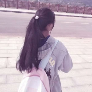 少女背影头像合集！12张软萌青春感拉满的女生背影图