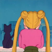 14张女生微信卡通背影头像合集