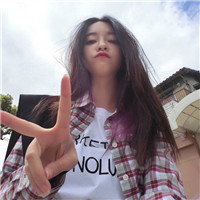 超甜！18张可爱剪刀手女生头像合集