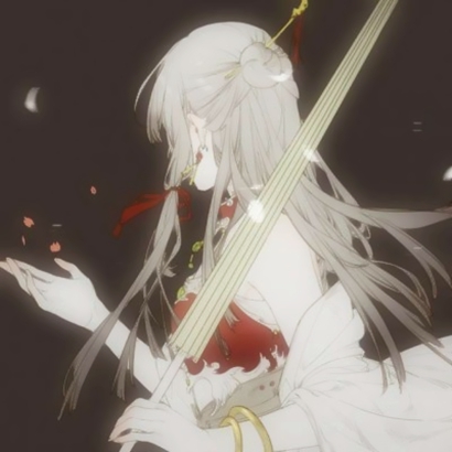 15张高清清冷感！二次元古风冷酷少女头像合集