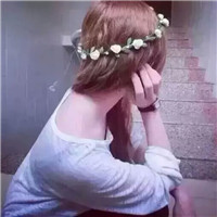 戴花环的清新女生唯美头像合集 共17张