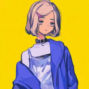 18张霸气高冷风格动漫女生QQ头像