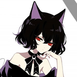 二次元女生猫妖头像 12张高清诱惑动漫素材