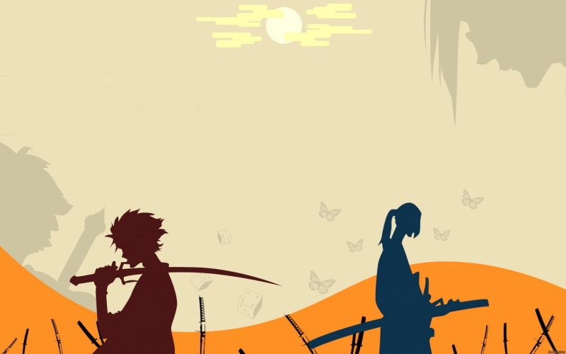 《混沌武士》氛围感壁纸合集 落日武士剪影太绝了
