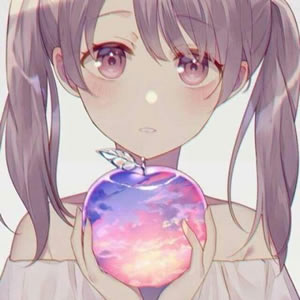 20张呆萌可爱的高清动漫女生头像 氛围感拉满