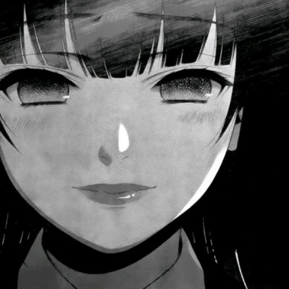 23张高清黑白款！霸气冷酷风女生漫画QQ头像