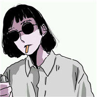 23张复古风二次元抽烟女生头像 氛围感拉满