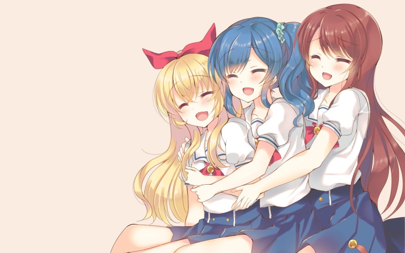 《偶像活动！星宫莓&雾矢葵&紫吹兰 高清壁纸合集》