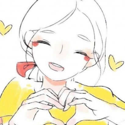 女生动漫头像合集！比心手势告白感拉满