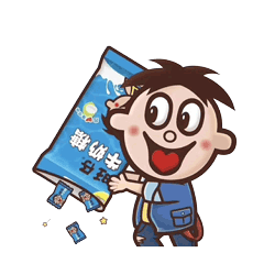 旺仔撒糖表情包合集 聊天斗图直接用