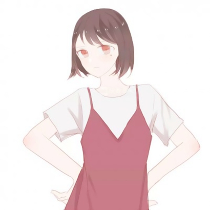 18张高清简约款！文艺动漫风女生头像合集