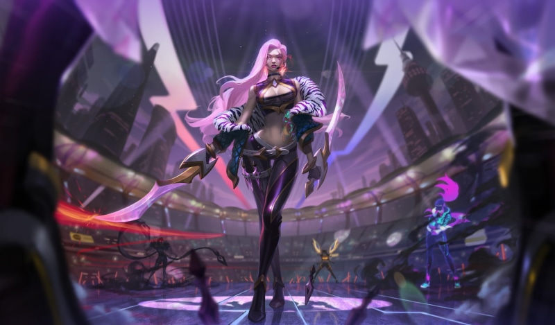 撸起袖子冲！LOL女英雄高清壁纸合集