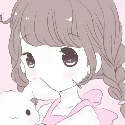 26组粉色系卡通闺蜜头像 一对两张高清图合集