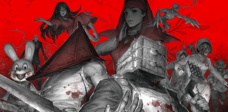 吓人游戏角色大集合！恐怖IP联动壁纸合集