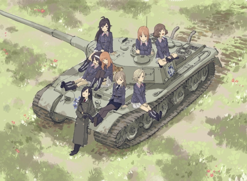 《少女与战车》高清壁纸合集 战车少女们的战场日常