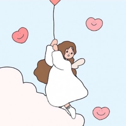 超萌可爱卡通女生头像 8张高清微信头像图