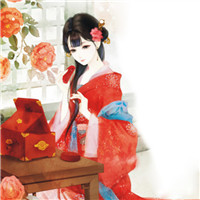 18张淡雅古风女子手绘头像 氛围感拉满的女生头像素材