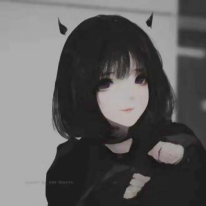 抖音黑化女生动漫头像 36张高清合集来了