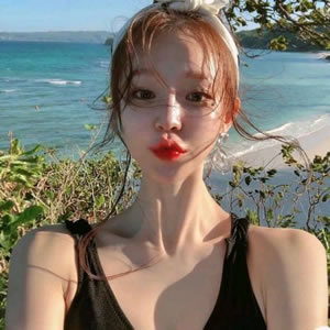 14张高清海边女生QQ头像 氛围感拉满的唯美款