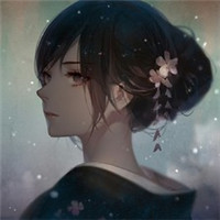 18张好看的穿和服二次元女生头像 动漫头像合集