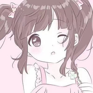 16张高清卡哇伊动漫女生头像 软萌卡通款超适合当头像