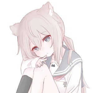 软萌猫耳少女动漫头像 20张高清可爱萌图合集