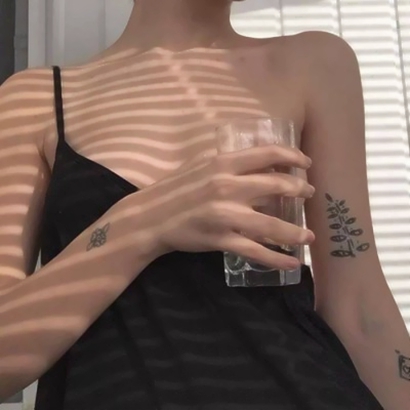 女生锁骨部位QQ头像 36张高清性感女生头像图