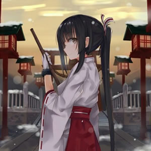 16张高清可爱唯美动漫女生头像 适合当QQ头像的二次元女头合集