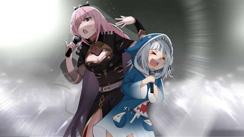 Hololive鲨鱼娘噶呜古拉高清壁纸合集
