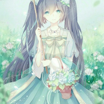 13张高清古风动漫撑伞女生头像 氛围感拉满