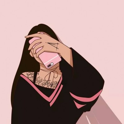 酷飒女生看过来！10张高清嘻哈风动漫女头像合集