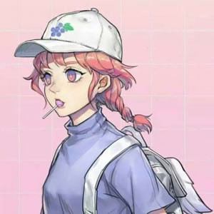 16张高清动漫女生小清新头像 适合当QQ头像的唯美风格图