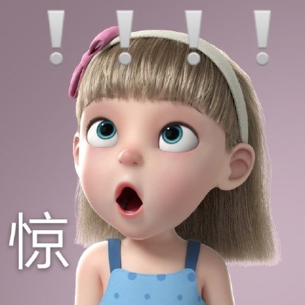 猛男看了都举手投降！这套3D软妹表情包也太Q了