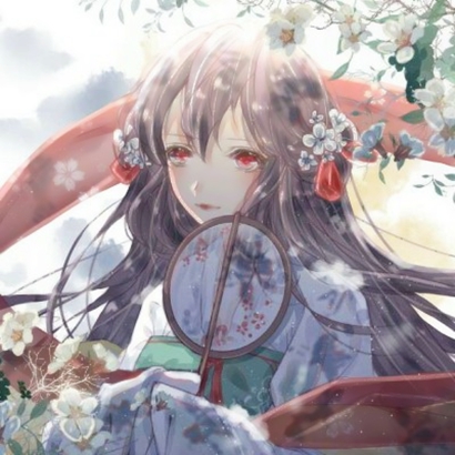 15张高清清冷感！二次元古风冷酷少女头像合集