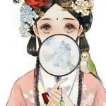 16张高清古风二次元动漫女头 好看的女生漫画头像