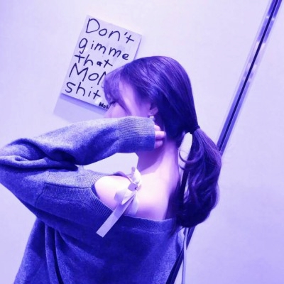 33张高清紫色高贵女生真人头像 氛围感拉满的QQ头像合集