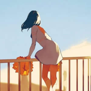 18张高清个性女生卡通手绘头像合集