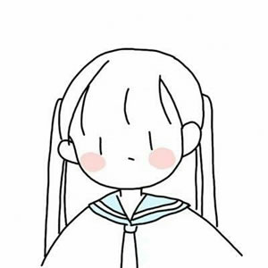 10张软萌小女孩简笔画头像 高清呆萌又可爱