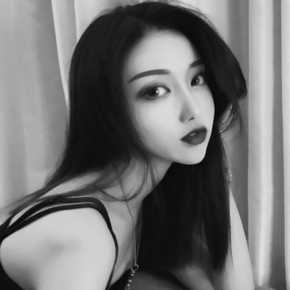 36张高清女生黑白个性头像 适合当微信头像的黑白女生头像合集