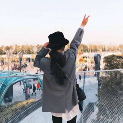 超酷时尚女生背影头像合集 18张高清图直接存
