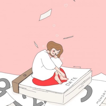 女生专属微信漫画头像！8张简约文艺的高清头像图来了