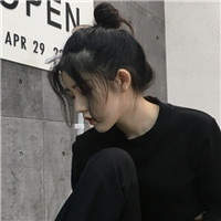 女生侧面QQ头像合集 18张个性好看的精选图分享