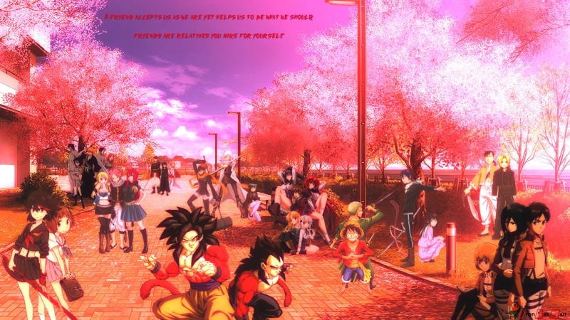 跨次元动漫角色大集合高清壁纸