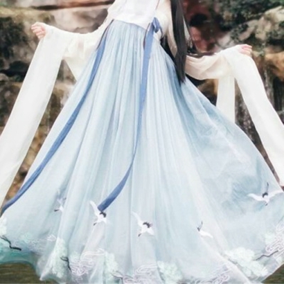 36张不露脸汉服古风女生部位头像 高清又唯美