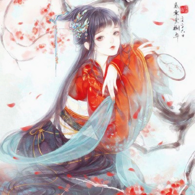 17张高清冷淡风动漫女生古风头像 氛围感拉满