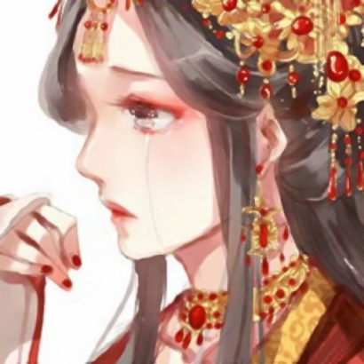 32张高清唯美古风女生动漫头像 氛围感拉满