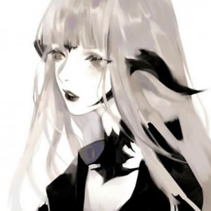 18张霸气高冷风格动漫女生QQ头像