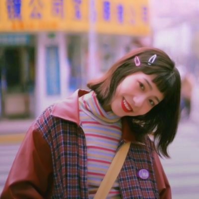 18张高清好看的短发清纯女生头像合集