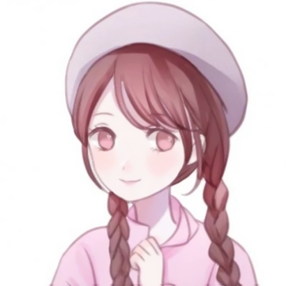 17张简约大方的手绘女生微信头像 高清质感直接用